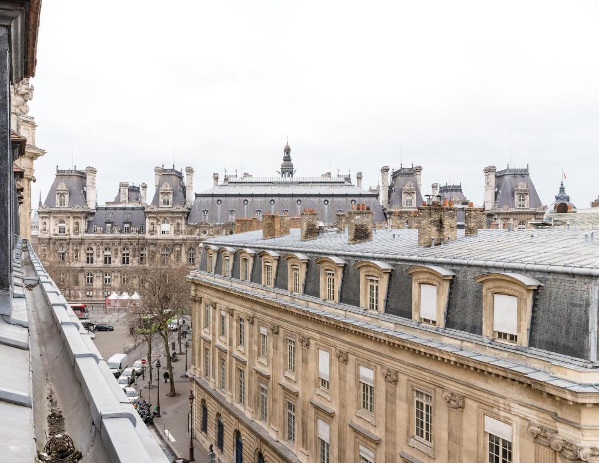 Hotel De Ville - Marais City Apartment Párizs Kültér fotó