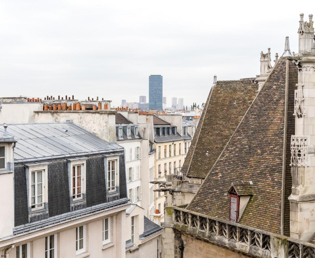 Hotel De Ville - Marais City Apartment Párizs Kültér fotó